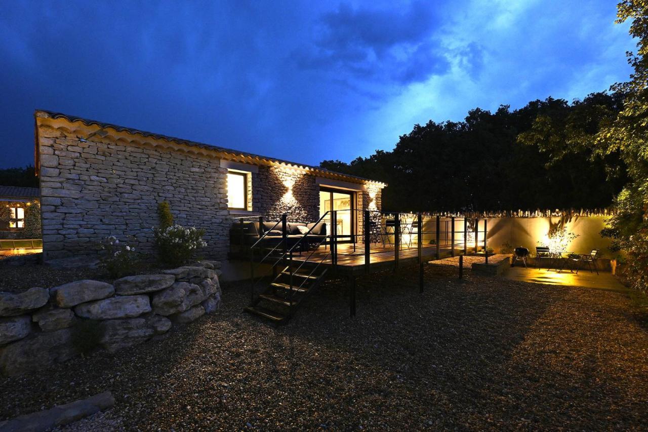 Les Agapanthes De Gordes Villa Dış mekan fotoğraf