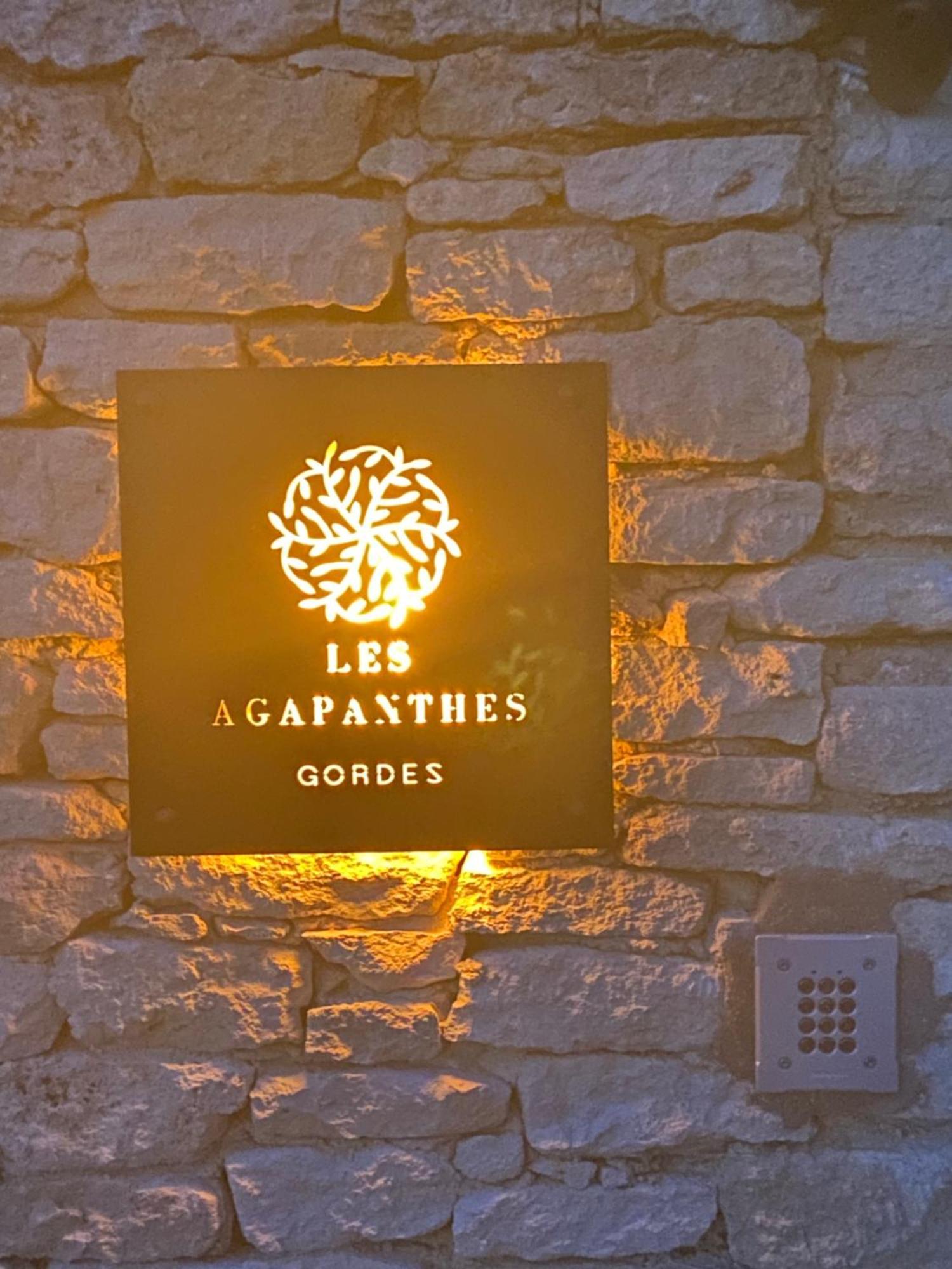 Les Agapanthes De Gordes Villa Dış mekan fotoğraf